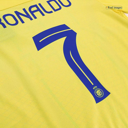 ست تیشرت و شلوارک ورزشی مردانه مدل النصر عربستان رونالدو Home 2024