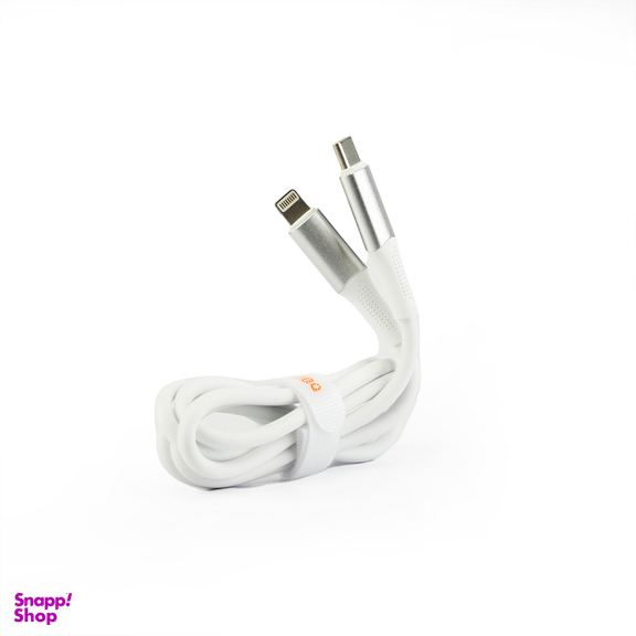 شارژر دیواری 45 وات جی بی کیو مدل HC-P5 به همراه کابل Type-C به Lightning