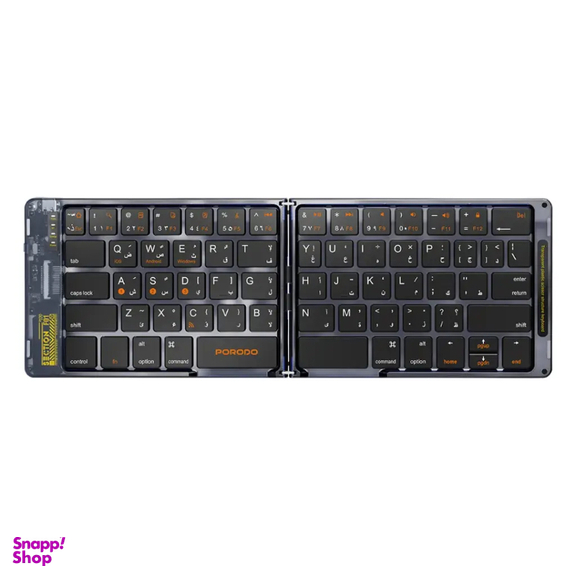 کیبورد بلوتوثی تاشو پرودو مدل Crystal Shell PD-ETK03