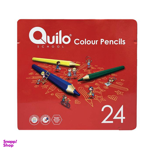 مداد رنگی 24 رنگ کوییلو کد Q-634435