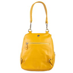 کوله پشتی چرم طبیعی زنانه آروین چرم کد AR-504