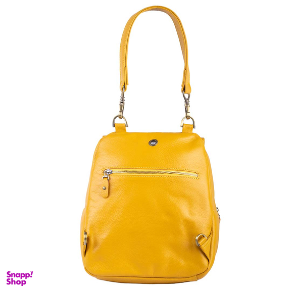 کوله پشتی چرم طبیعی زنانه آروین چرم کد AR-504