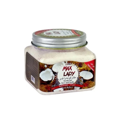 اسکراب لایه بردار مکس لیدی مدل Coconut حجم 300 میلی لیتر