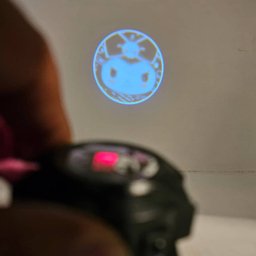 ساعت مچی دیجیتال بچگانه مدل کرومی کارتونی پروژکتوری