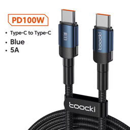 کابل Type-C توکی مدل 100W TQ-X12 طول 2 متر