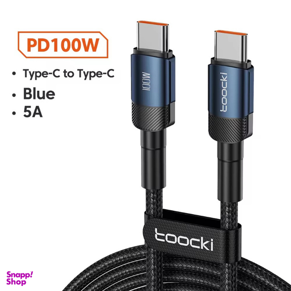 کابل Type-C توکی مدل 100W TQ-X12 طول 2 متر