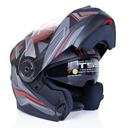 کلاه کاسکت فک متحرک ردلاین مدل 935 طرح Anthony Mat به همراه کاور