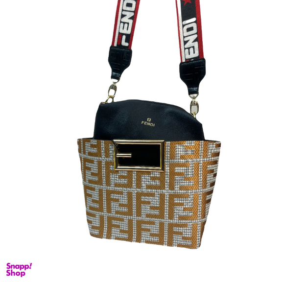 کیف زنانه طرح Fendi کدf34