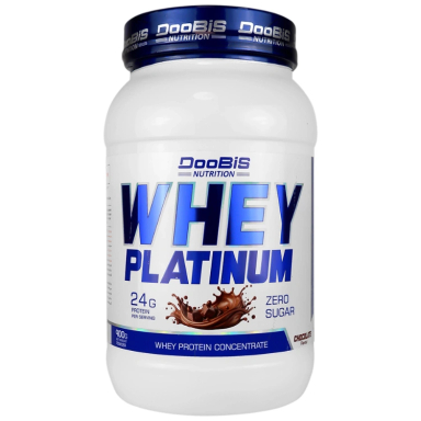 پودر پروتئین وی پلاتینیوم دوبیس طعم شکلاتی وزن 900 گرم
