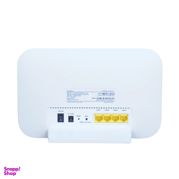 مودم 4.5G/TD-LTE ایرانسل مدل TFI60 S1 به همراه 20 گیگابایت اینترنت هدیه