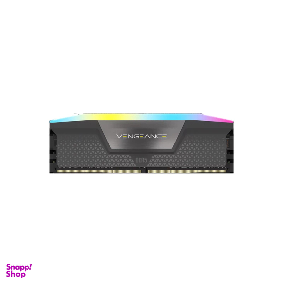 رم دسکتاپ DDR5 دو کاناله 7200 مگاهرتز CL34 کورسیر مدل VENGEANCE RGB ظرفیت 32 گیگابایت