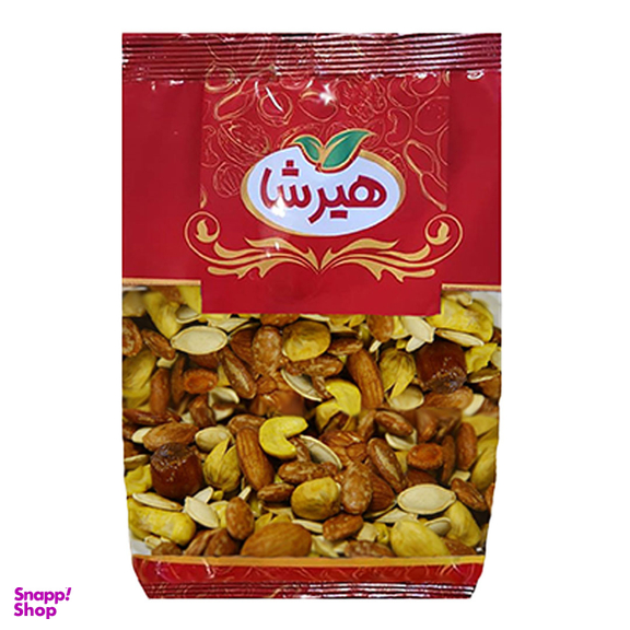 آجیل شور مخلوط سلفون قرمز هیرشا وزن ۳۰۰ گرم