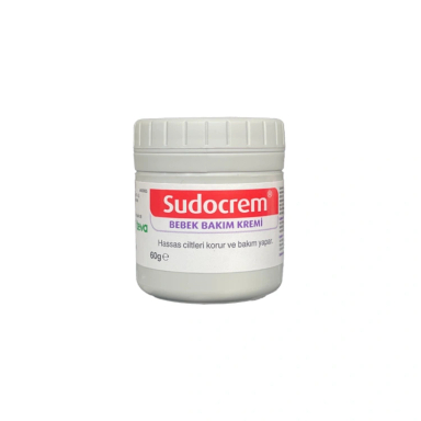 کرم ترمیم کننده سوختگی پوست کودک سودوکرم حاوی زینک وزن 60 گرم