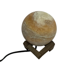 آباژور سنگ نمک مدل گوی طرح آرامش