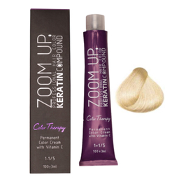 رنگ مو زوم آپ کد 12.3 رنگ هایلایت طلایی حجم 100 میلی‌ لیتر