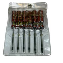 پیچ گوشتی لایت مدل SMT-LIGHT-JAPAN--T6-T25-6cs بسته 6 عددی