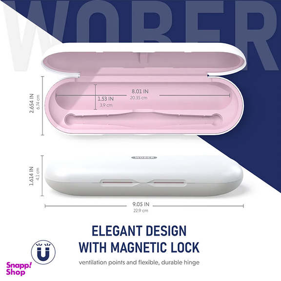 قاب مسافرتی مسواک برقی اورال بی مدل Wober