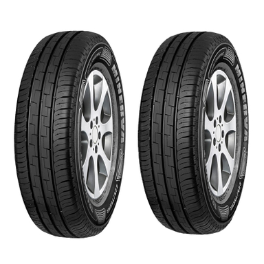 لاستیک خودرو مینروا طرح Transport RF19 سایز 235/65R16 بسته 2 عددی