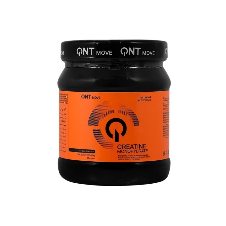 پودر کراتین مونوهیدرات کیو ان تی وزن 250 گرم