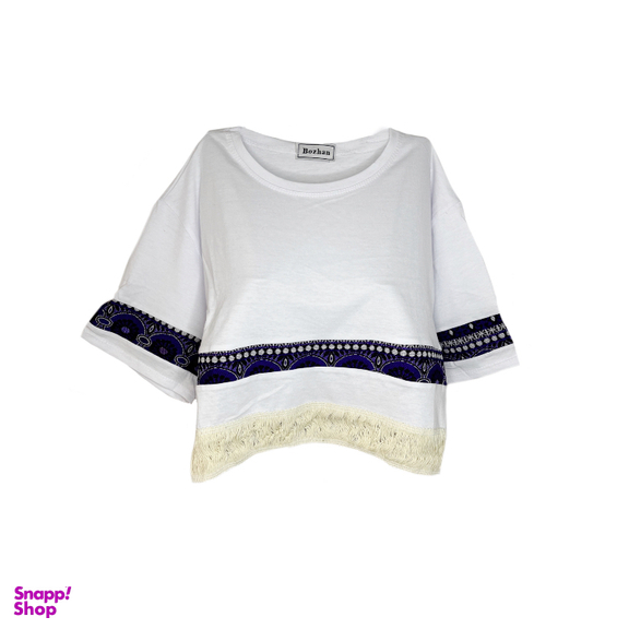 بلوز زنانه سنتی کد 8 رنگ سفید