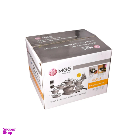 سرویس قابلمه 25 پارچه MGS مدل A کد 01