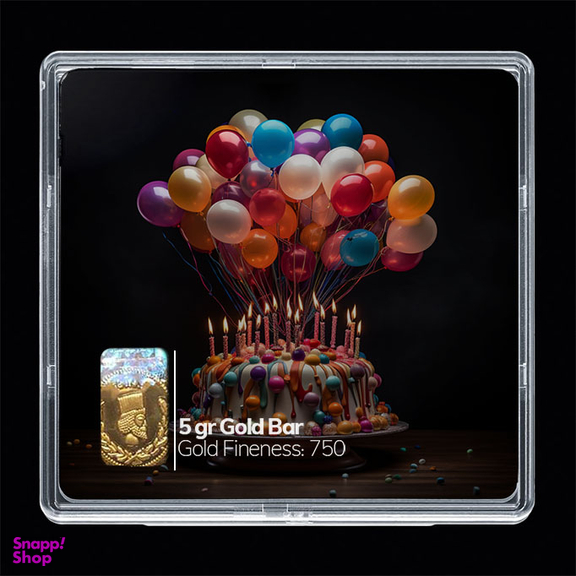 شمش طلا 18 عیار مدوپد مدل SG10782