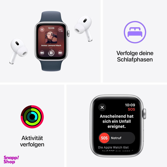 ساعت هوشمند اپل مدل SE 2023 Aluminum Case 44mm