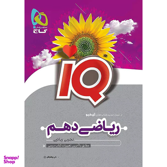 کتاب ریاضی دهم IQ اثر جمعی از نویسندگان انتشارات بین المللی گاج