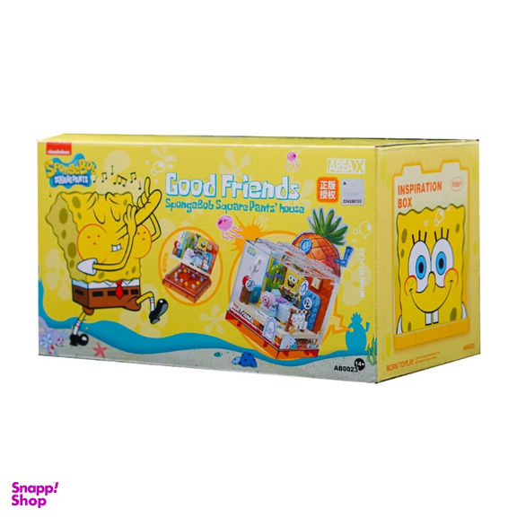 لگو مدل جعبه خانه باب اسفنجی و گری