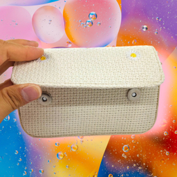 کیف رودوشی زنانه مدل کنفی بابونه کد 2003