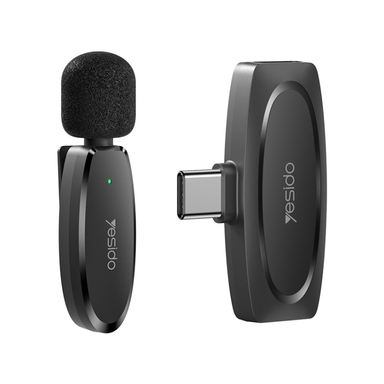 میکروفون بی سیم یقه ای Type-C یسیدو مدل YESIDO KR11