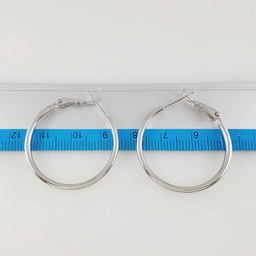 گوشواره زنانه ژوپینگ مدل حلقه ای XP1072