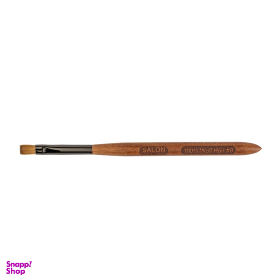 قلم مو کاشت ناخن سالن مدل سر صاف شماره 8