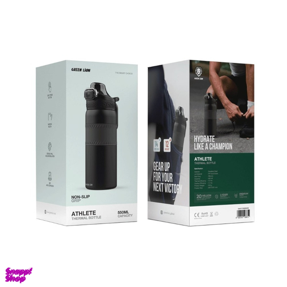 بطری حرارتی گرین لاین مدل Athlete Thermal Bottle ظرفیت 550 میلی‌ لیتر