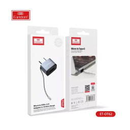 مبدل TypeC به MicroUSB ارلدام مدل ET-OT62