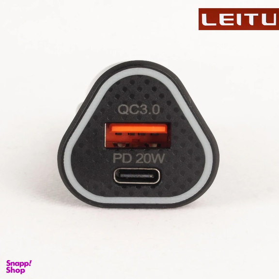 شارژر فندکی 20 وات لیتو مدل LC-C14 به همراه کابل USB-C
