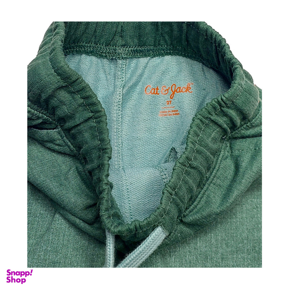 شلوار راحتی پسرانه کت اند جک کد 6488 رنگ سبز