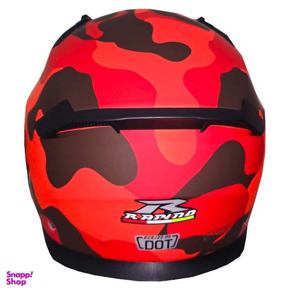 کلاه کاسکت راپیدو مدل فک جدا کد RA_890 رنگ قرمز