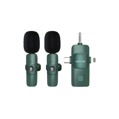 میکروفون یقه ای گرین لاین مدل 3in1 Lavalier Microphone