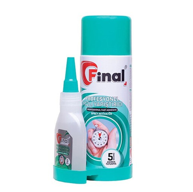 چسب یک دو سه فاینال مدل Fi4100 حجم 120 میلی‌ لیتر