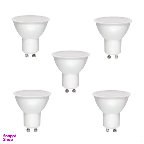 لامپ هالوژن 6 وات افراتاب مدل SMD پایه GU10 بسته 5 عددی