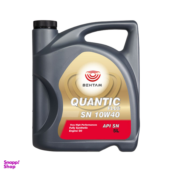 روغن موتور تمام سنتتیک بهتام مدل Quantic 10W-40 SN حجم 5 لیتری