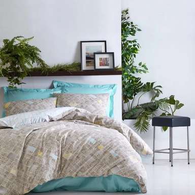 سرویس کاور لحاف یکنفره 3 تکه کاتن باکس مدل Dotted