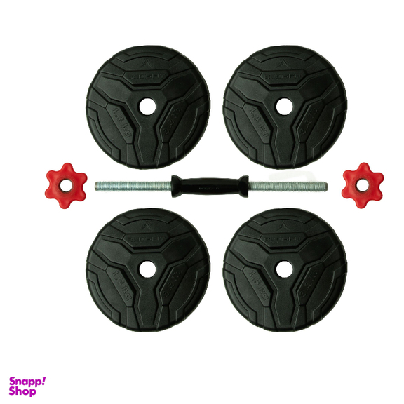 دمبل رادیس فیت مدل DVP-6-1500 وزن 6 کیلوگرم بسته 2 عددی