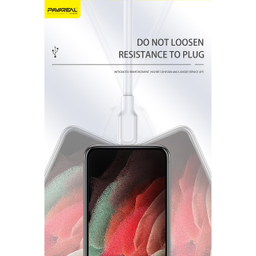کابل تبدیل USB به MicroUSB پاواریال مدل DC-125 طول 1 متر