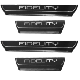 برچسب رکاب خودرو کالانیکس مدل REK-Fidelity-10750 مناسب فیدلیتی مجموعه 4 عددی