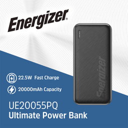 پاوربانک انرجایزر مدل UE20055PQ ظرفیت 20000 میلی آمپرساعت