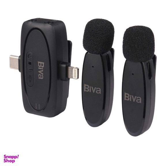 میکروفون بی سیم یقه ای بیوا مدل WM-03