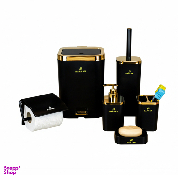 ست سرویس بهداشتی برتر مدل لیدوما کد 01 مجموعه ۶ عددی