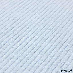 پادری شاران هوم مدل اسفنج دار طرح مخمل راه راه فانتزی سایز 40 ×65 سانتی متر